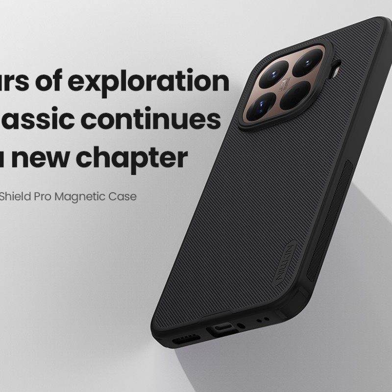 Xiaomi 15T Pro магнитен калъф твърд гръб Nillkin черен