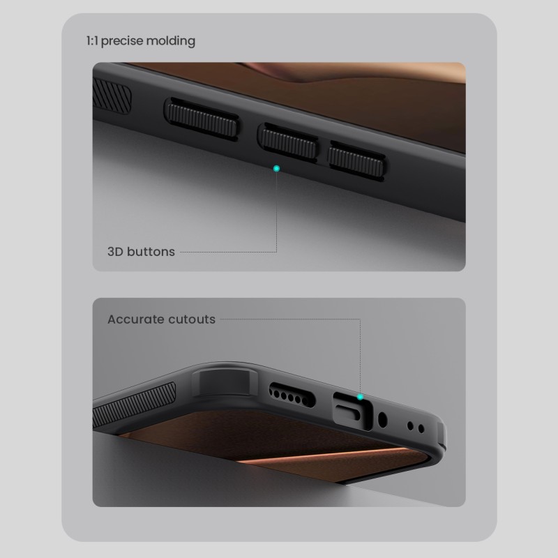 Xiaomi 15T Pro магнитен калъф твърд гръб Nillkin черен