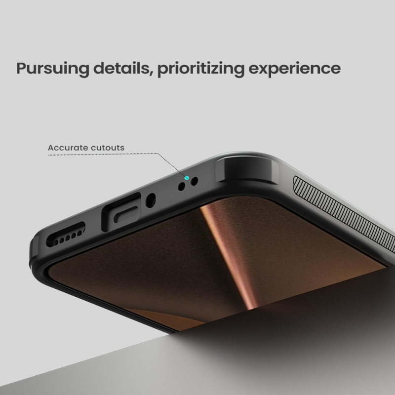 Xiaomi 15T Pro магнитен калъф твърд гръб Nillkin прозрачно черен