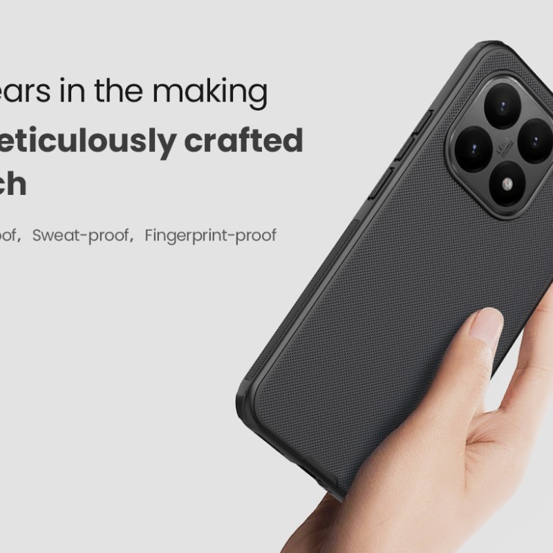 Xiaomi 15T магнитен калъф твърд гръб Nillkin черен
