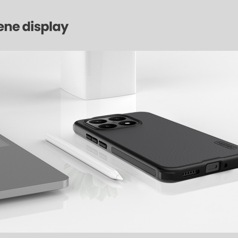 Xiaomi 15T магнитен калъф твърд гръб Nillkin черен