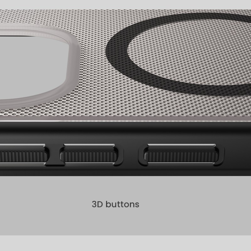 Xiaomi 15T магнитен калъф твърд гръб Nillkin прозрачно черен