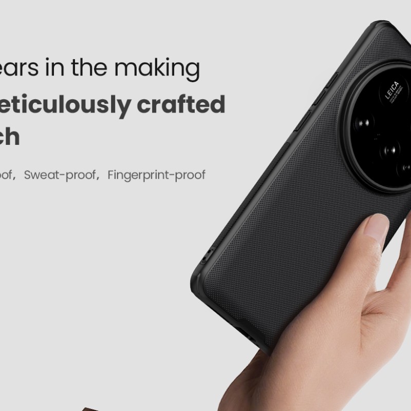 Xiaomi 15 Ultra магнитен калъф твърд гръб Nillkin черен