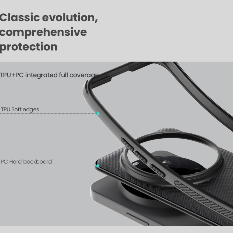 Xiaomi 15 Ultra магнитен калъф твърд гръб Nillkin черен