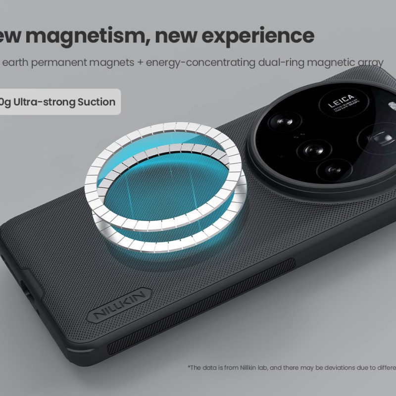 Xiaomi 15 Ultra магнитен калъф твърд гръб Nillkin черен