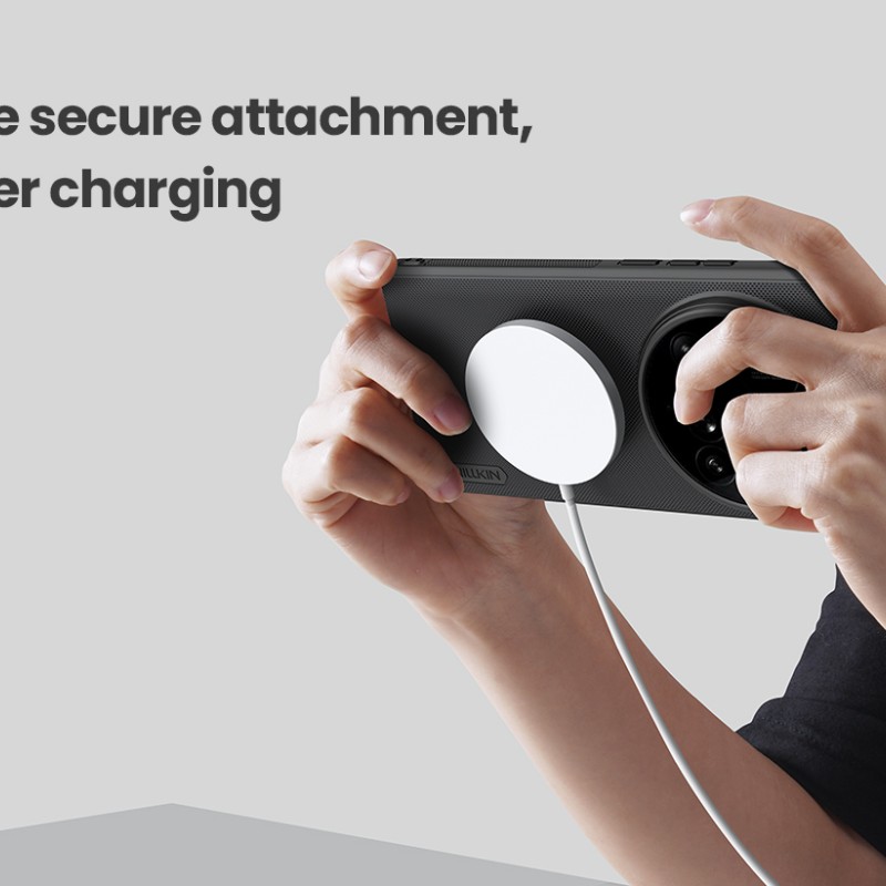 Xiaomi 15 Ultra магнитен калъф твърд гръб Nillkin черен