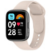 Redmi Watch 3 Active / Lite силиконова каишка слонова кост Redmi Watch 3 Active / Lite силиконова каишка слонова кост