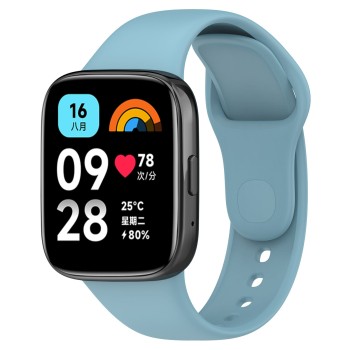 Redmi Watch 3 Active / Lite силиконова каишка светло синя
