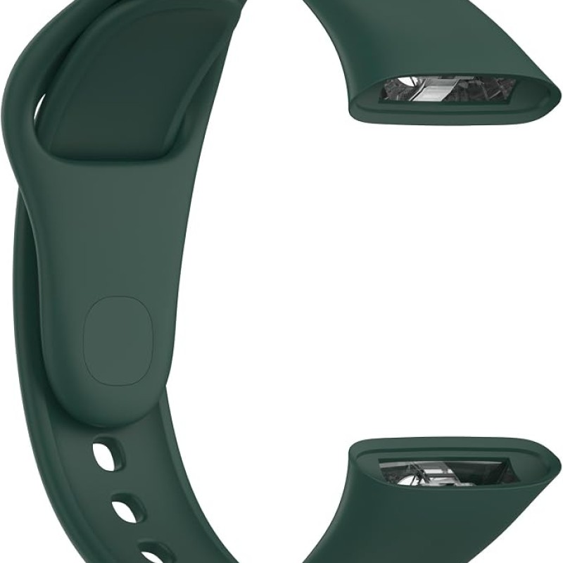 Redmi Watch 3 силиконова каишка тъмно зелена
