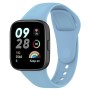 Redmi Watch 3 силиконова каишка светло синя