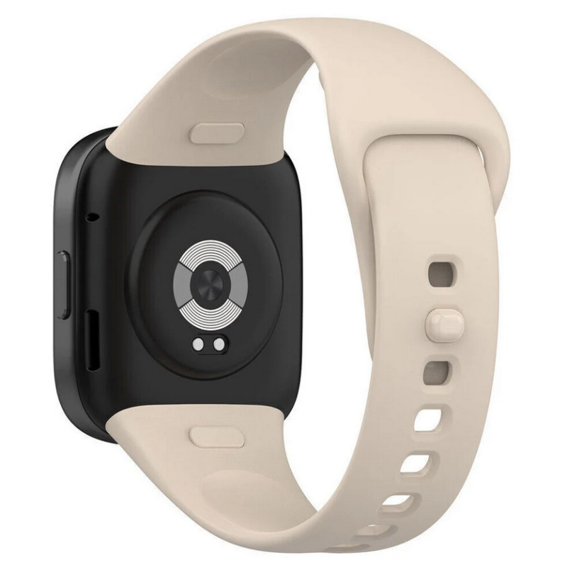 Redmi Watch 3 силиконова каишка слонова кост Redmi Watch 3 силиконова каишка слонова кост