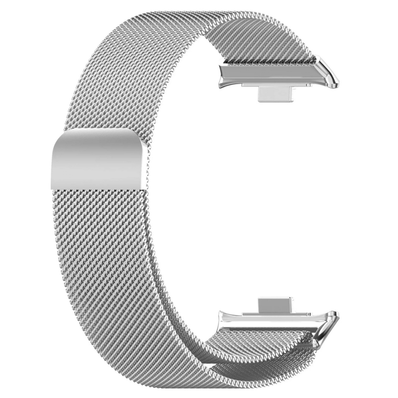 Xiaomi Smart Band 8 Pro/9 Pro / Redmi Watch 4/5/6 метална верижка silver