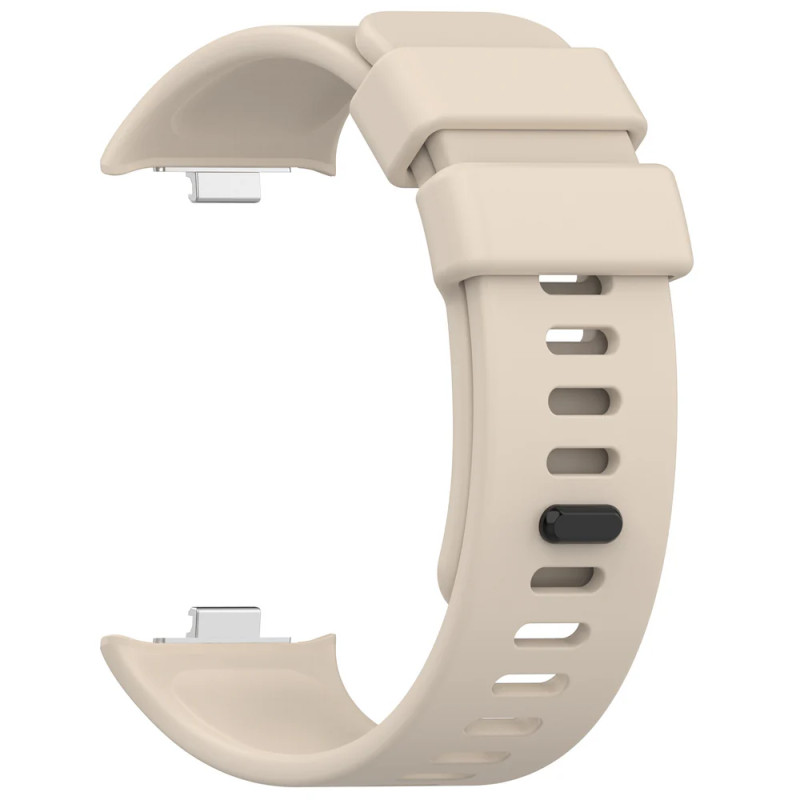 Xiaomi Smart Band 8/9 Pro / Redmi Watch 4/5 силиконова каишка бежова Xiaomi Smart Band 8/9 Pro / Redmi Watch 4/5 силиконова каишка бежова