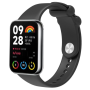 Xiaomi Smart Band 8/9 Pro / Redmi Watch 4/5/6 силиконова каишка черна