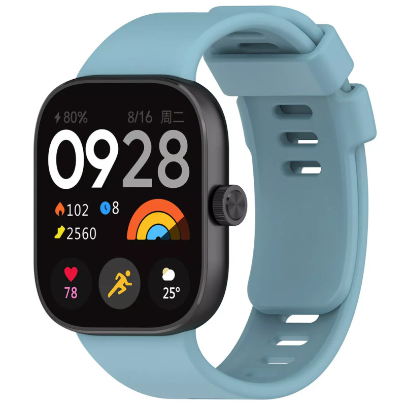 Xiaomi Smart Band 8/9 Pro / Redmi Watch 4/5 силиконова каишка светло синя Xiaomi Smart Band 8/9 Pro / Redmi Watch 4/5 силиконова каишка светло синя