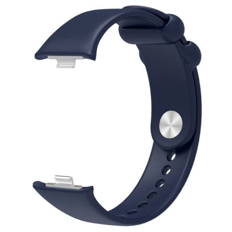 Xiaomi Smart Band 8 Pro / Redmi Watch 4 силиконова каишка тъмно синя Xiaomi Smart Band 8 Pro / Redmi Watch 4 силиконова каишка тъмно синя