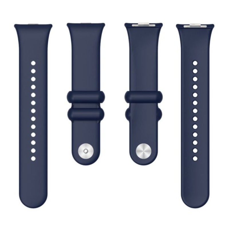 Xiaomi Smart Band 8 Pro / Redmi Watch 4 силиконова каишка тъмно синя Xiaomi Smart Band 8 Pro / Redmi Watch 4 силиконова каишка тъмно синя