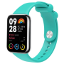 Xiaomi Smart Band 8/9 Pro / Redmi Watch 4/5/6 силиконова каишка ментова зелена