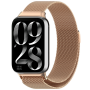 Xiaomi Smart Band 8 Pro/9 Pro / Redmi Watch 4/5/6 метална верижка rose gold
