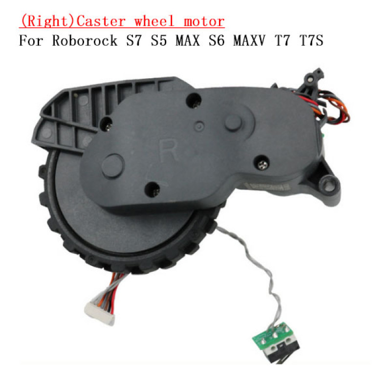 Колело с мотор за Roborock S5 MAX S6 MAXV S7 дясно Колело с мотор за Roborock S5 MAX S6 MAXV S7 дясно